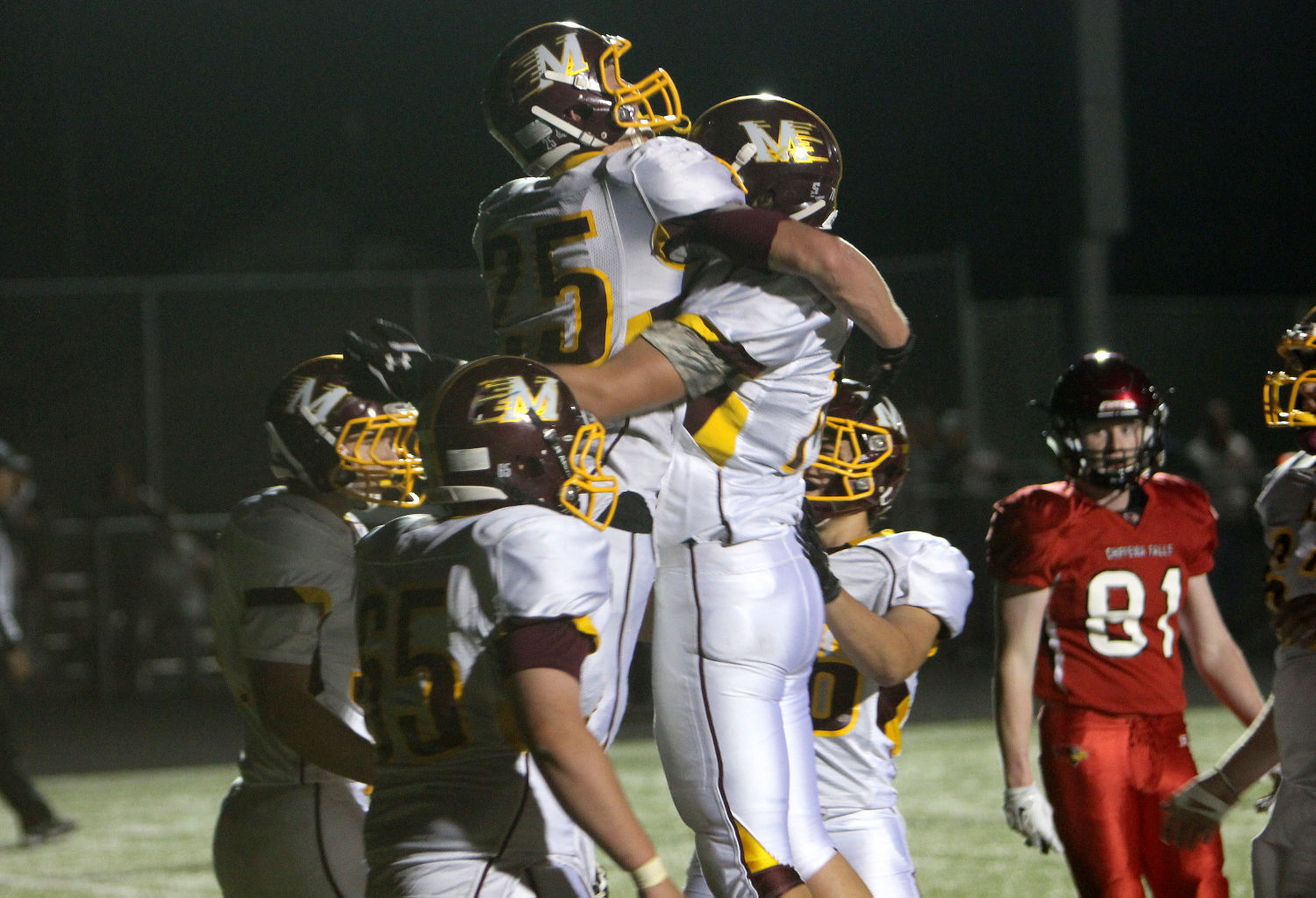 Menomonie at Chi-Hi football 10-9-15